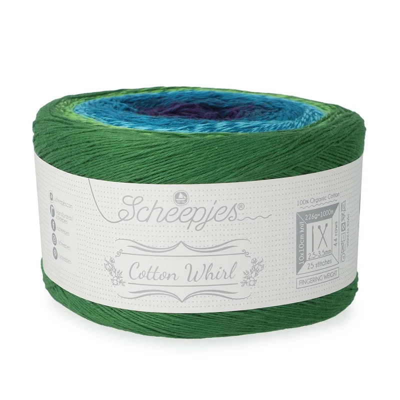 Scheepjes Cotton Whirl 730 Berry Breeze