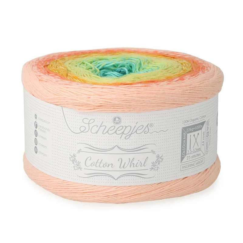Scheepjes Cotton Whirl 729 Candy Skies