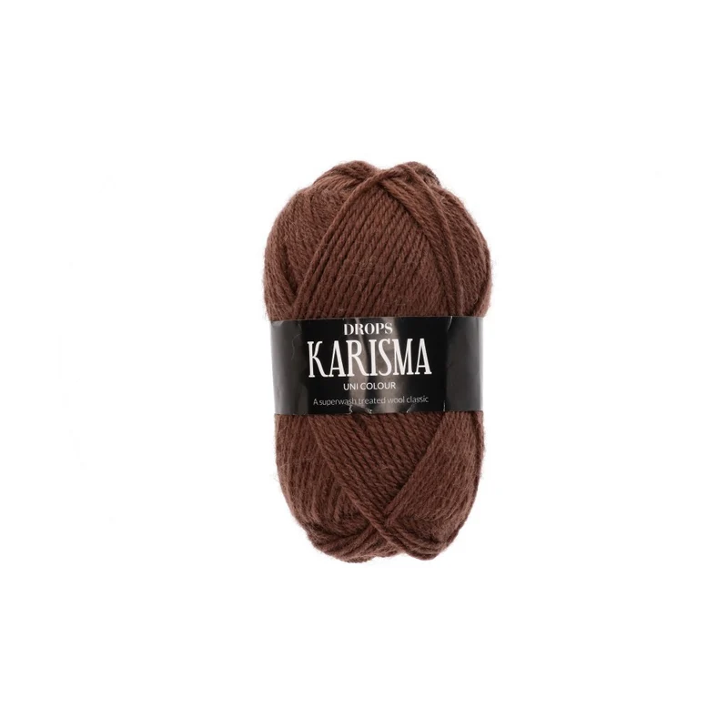 DROPS Karisma Uni Colour 092 Kakaobohne