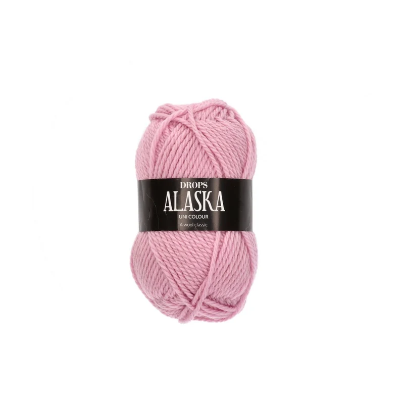 DROPS Alaska Uni Colour 079 Rosa Kalk
