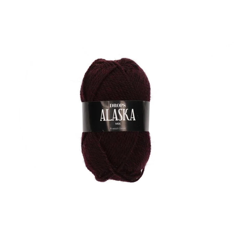 DROPS Alaska Mix 078 Dunkle Traube
