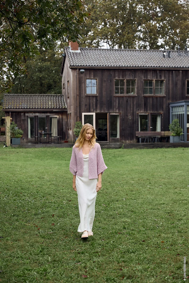 Lana Grossa Bottoni 013 Graubeige/Creme