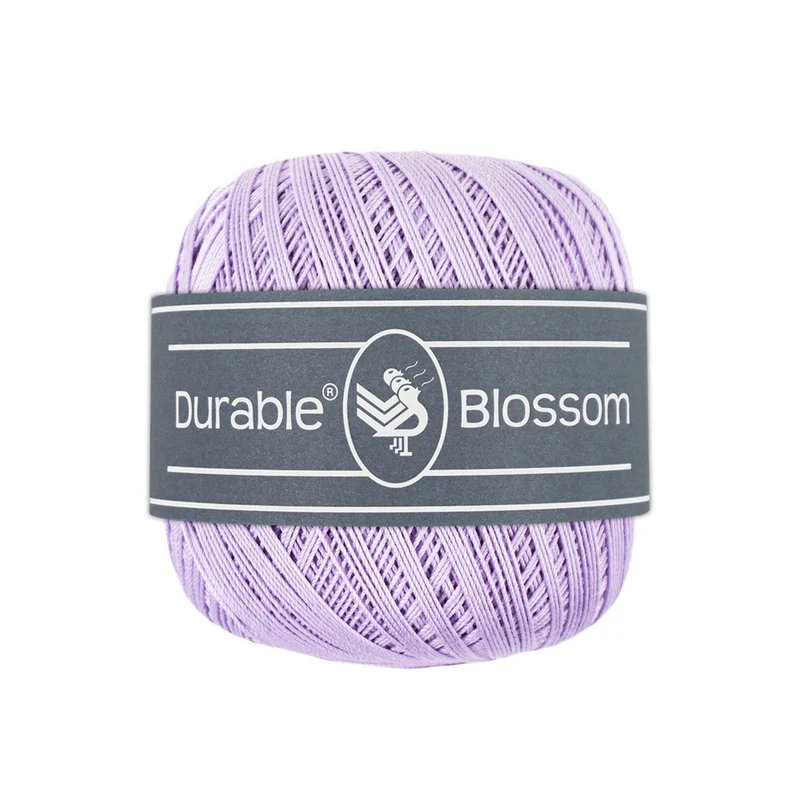 Durable Blossom 268 Pastell-Flieder Strick- und Häkelgarn