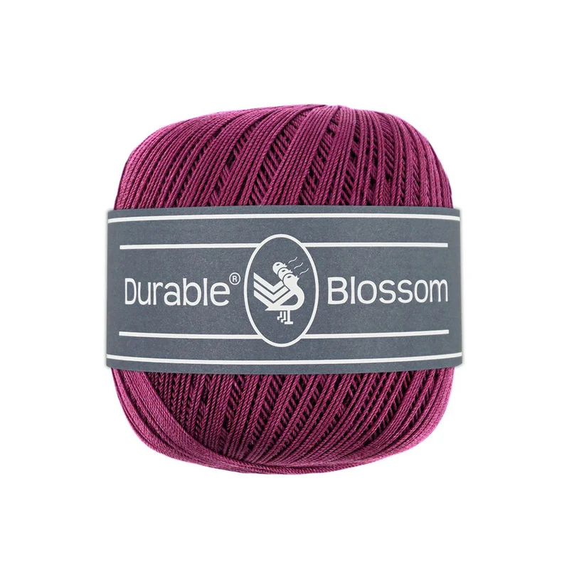 Durable Blossom 249 Plum Strick- und Häkelgarn