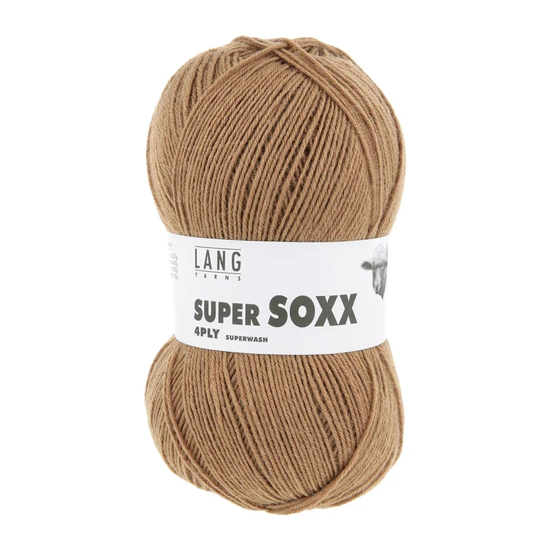 Lang Yarns Super Soxx 4-Fach 0039 Camel (4-fädig)