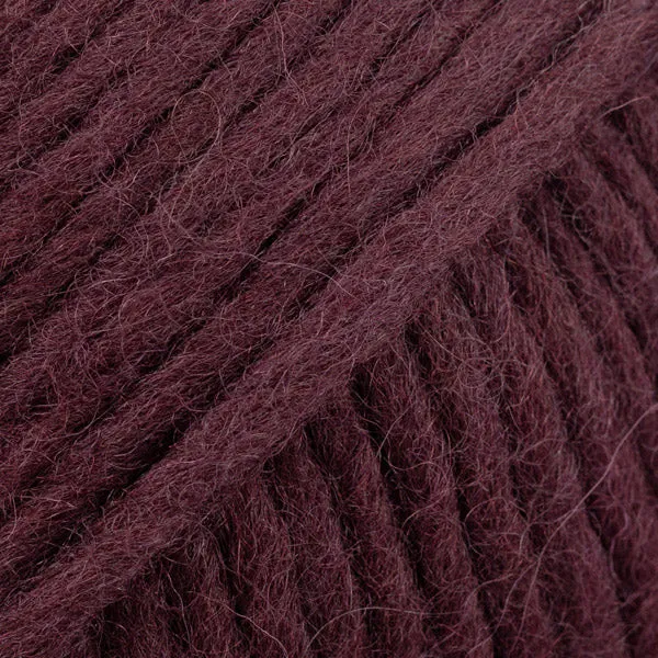 DROPS Snow Uni Colour 118 Dunkle Traube
