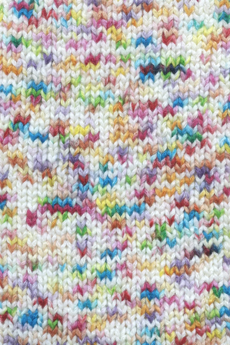 Lang Yarns Mosaic 0004 Rot/Türkis/Gelb/Grün