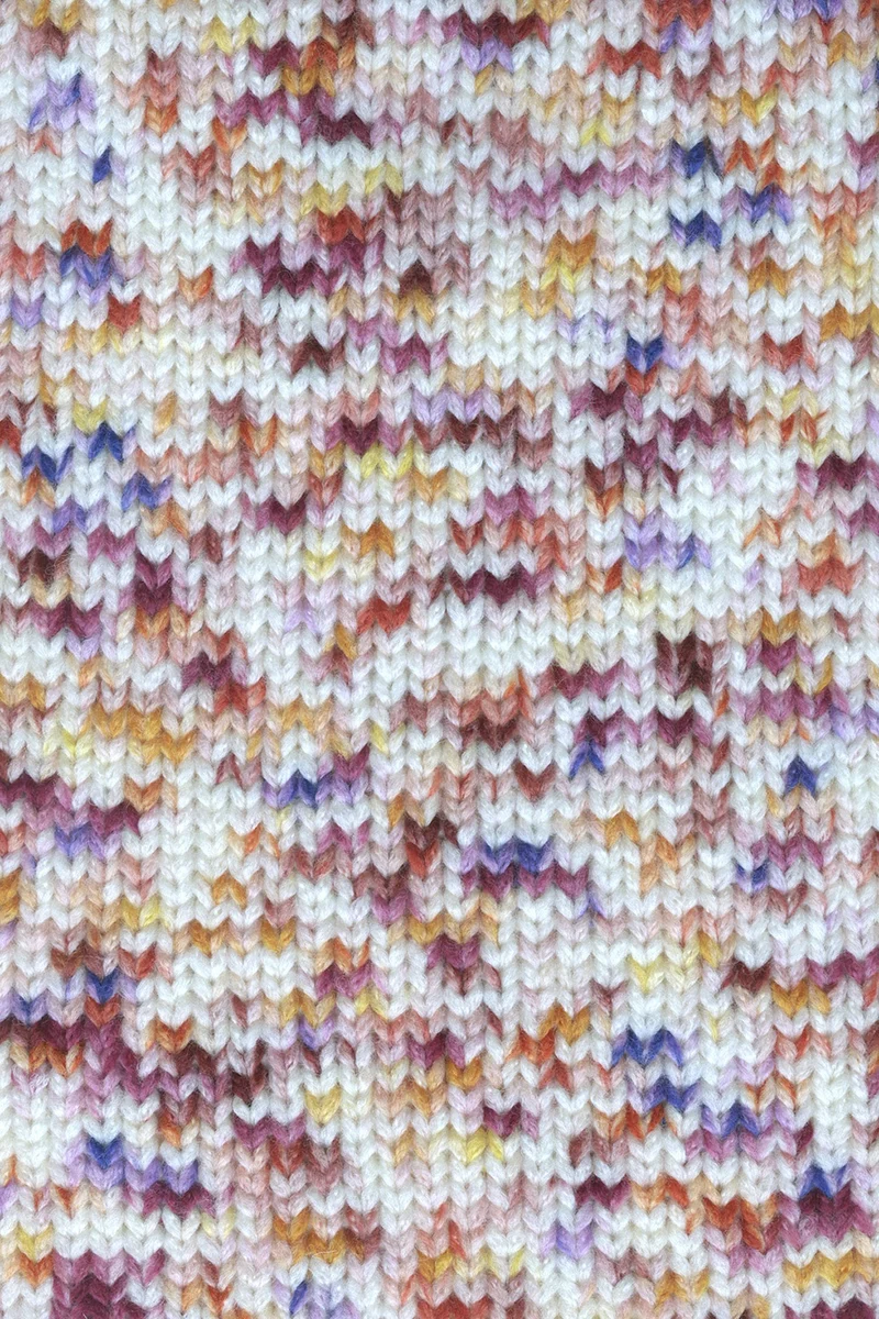 Lang Yarns Mosaic 0002 Burgund/Flieder/Rosa/Gelb