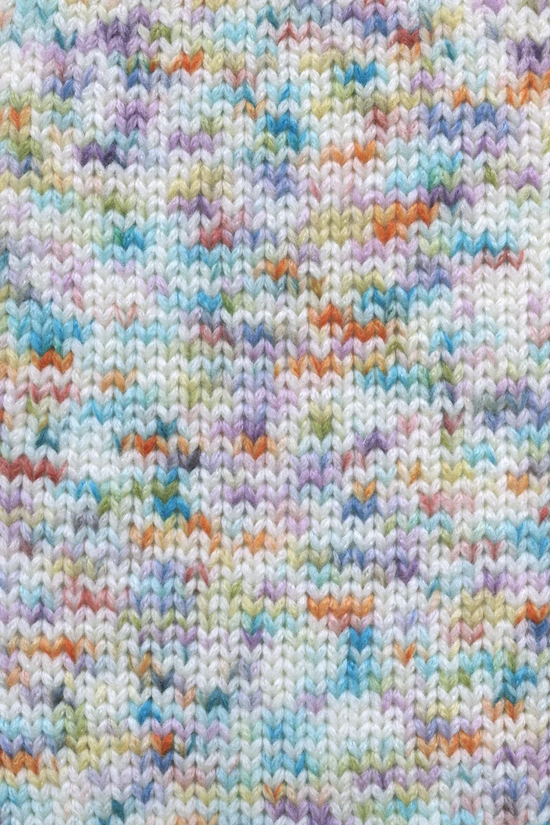 Lang Yarns Mosaic 0001 Türkis/Beere/Orange/Grün