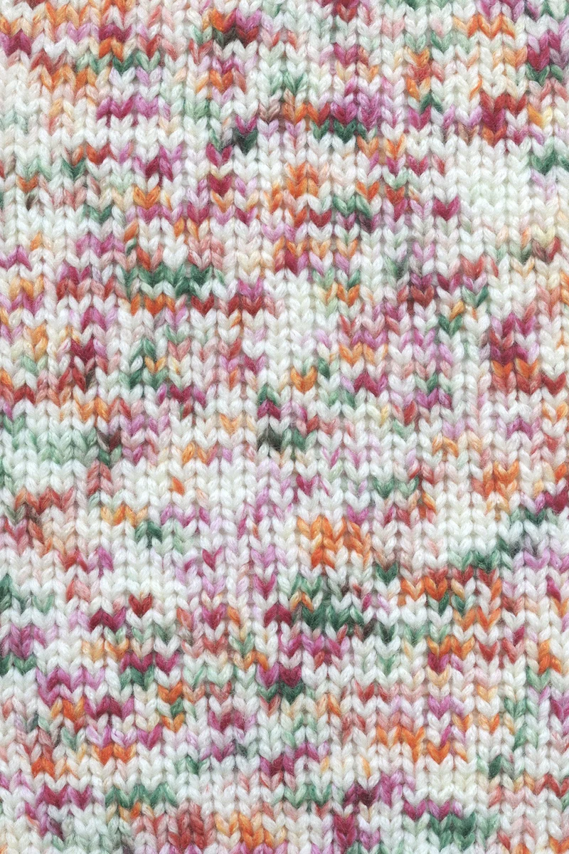 Lang Yarns Mosaic 0006 Rot/Rosa/Orange/Grün