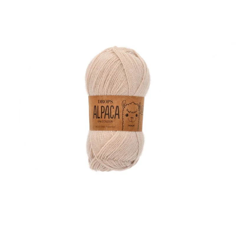 DROPS Alpaka Uni Colour 9039 Sand