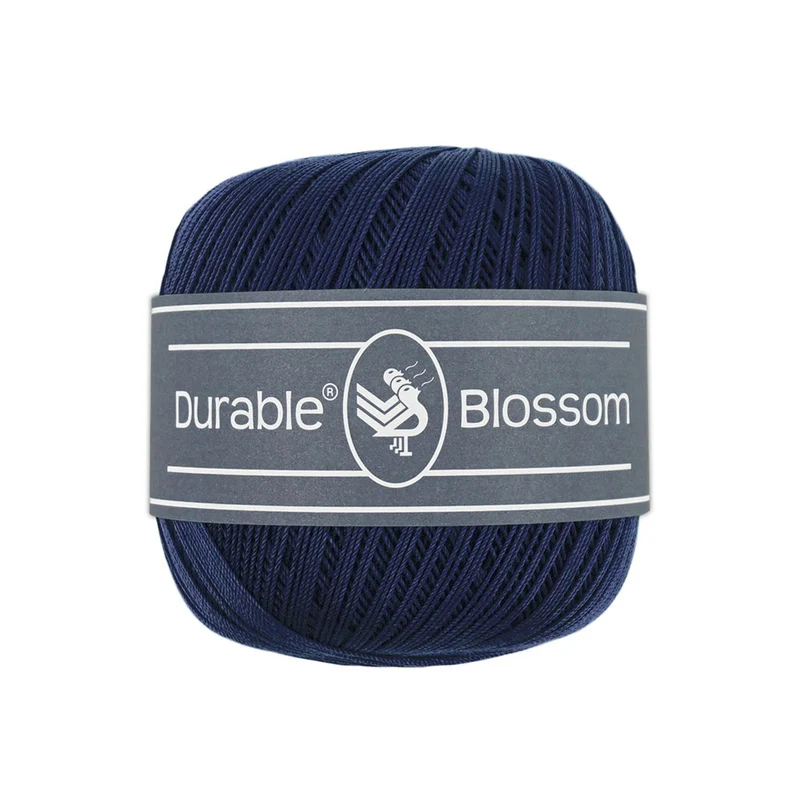 Durable Blossom 321 Navy Strick- und Häkelgarn