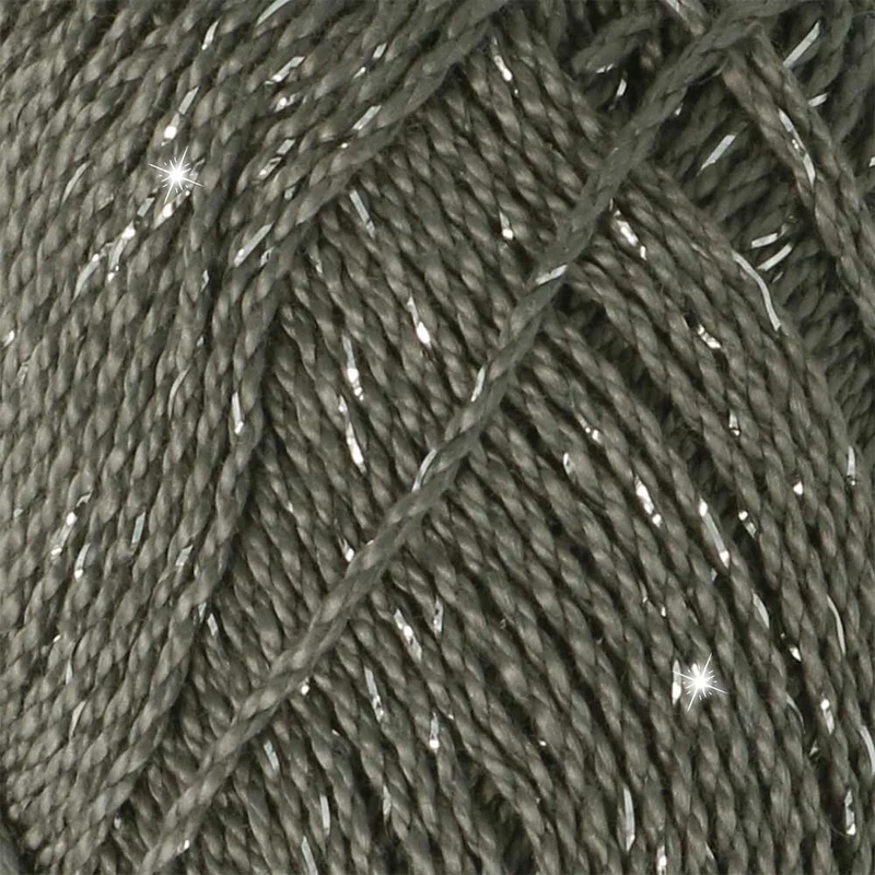 Scheepjes Catona Shine 50 g 242-S Metal Grey – Silver