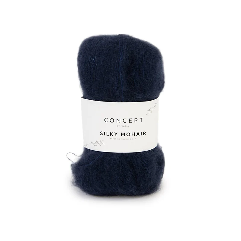 Katia Silky Mohair 107 Nachtblau