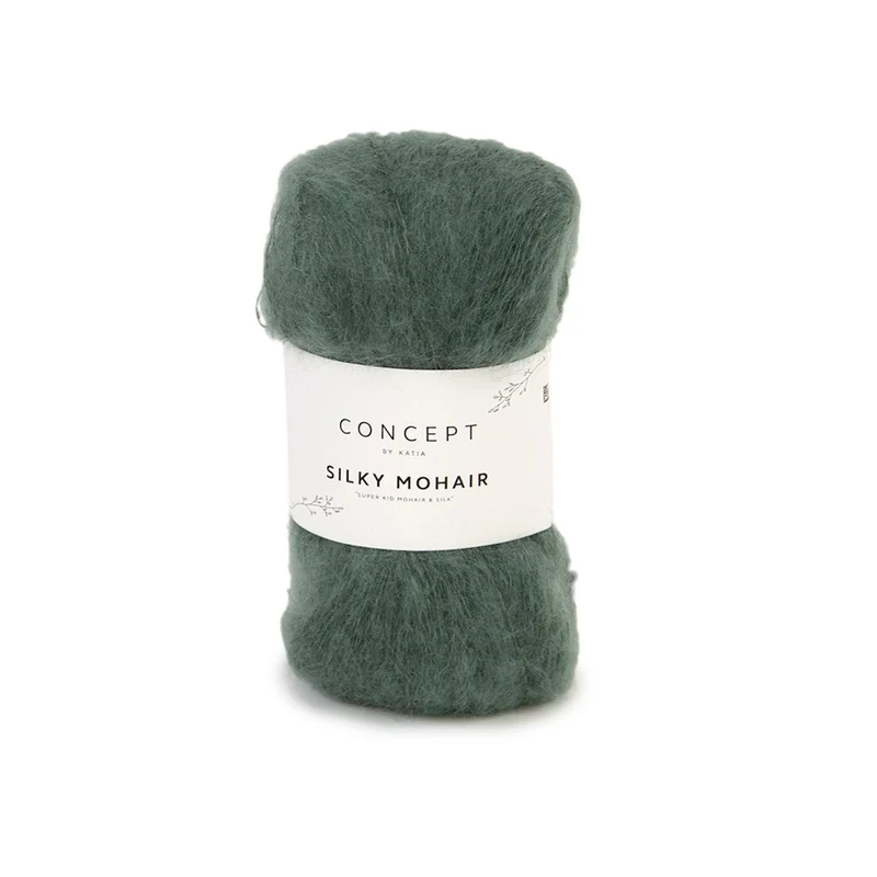 Katia Silky Mohair 122 Flaschengrün