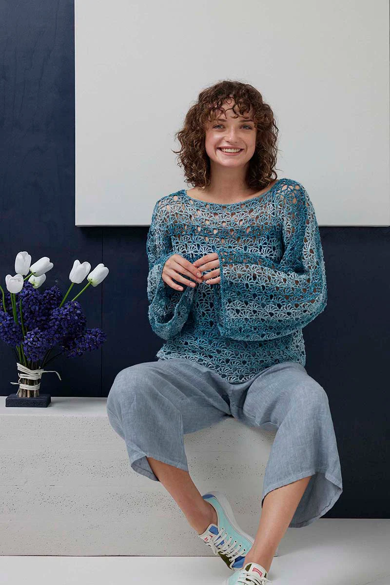 Lang Yarns Linello 0246 Flieder