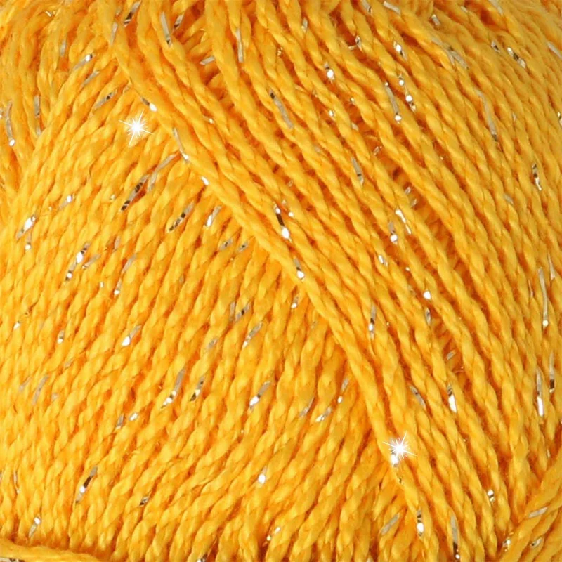 Scheepjes Catona Shine 50 g 208-G Yellow Gold – Gold