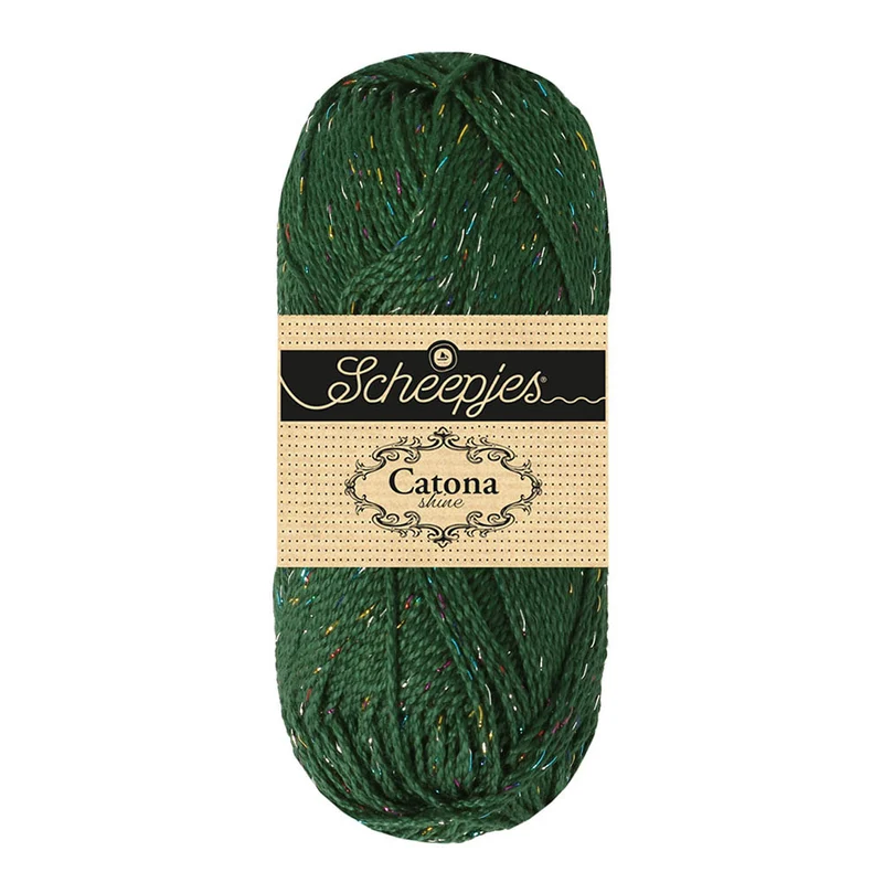 Scheepjes Catona Shine 50 g 525-R Fir – Rainbow