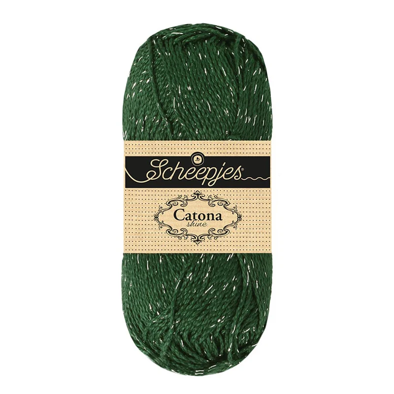 Scheepjes Catona Shine 50 g 525-S Fir – Silber