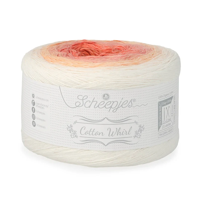 Scheepjes Cotton Whirl 736 Cinderlight