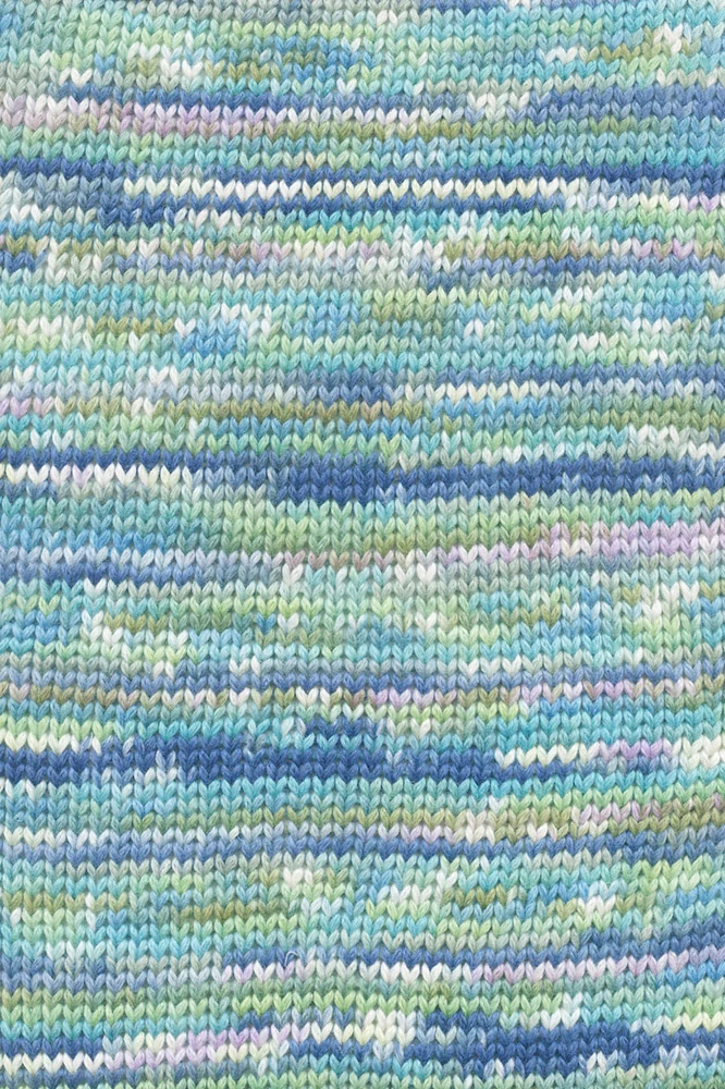 Lang Yarns Lisboa 0008 Grün/Marineblau/Oliv/Lavendel