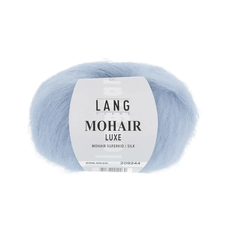 Lang Yarns Mohair Luxe 0020 Azurblau