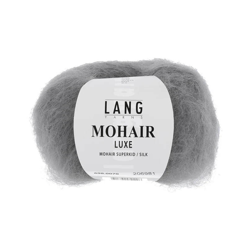 Lang Yarns Mohair Luxe 0070 Anthrazit