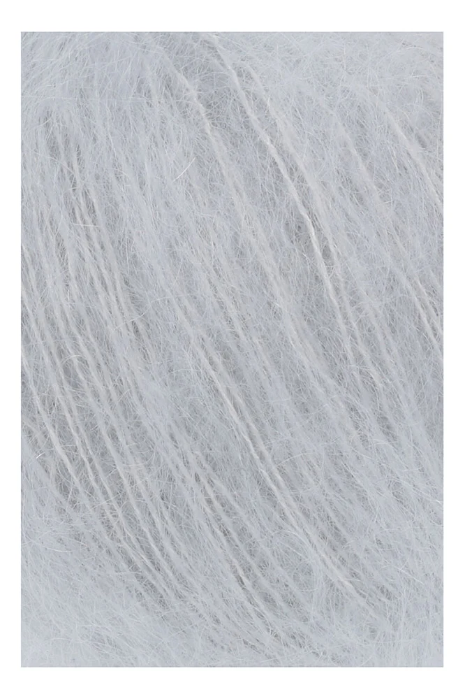 Lang Yarns Mohair Luxe 0123 Hellgrau