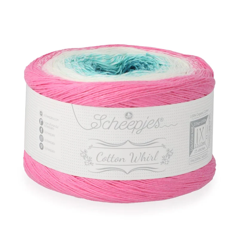 Scheepjes Cotton Whirl 733 Meringue Kiss
