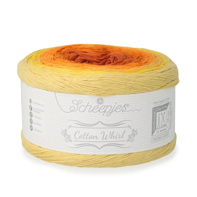 Scheepjes Cotton Whirl 741 Sunspell