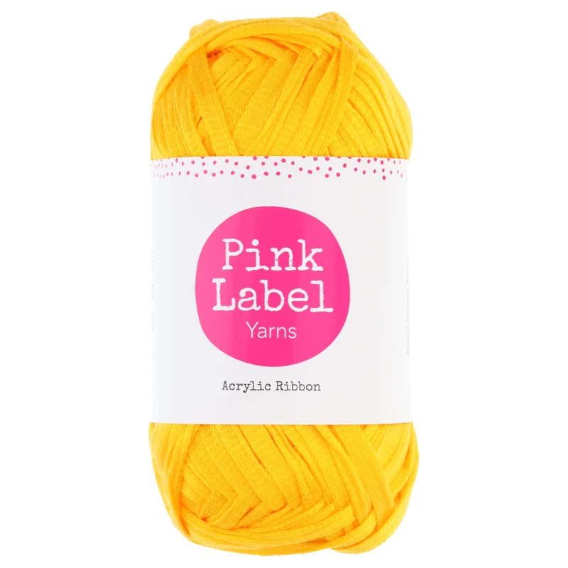 Pink Label Acrylband 082 Jane – Cosy Gelb