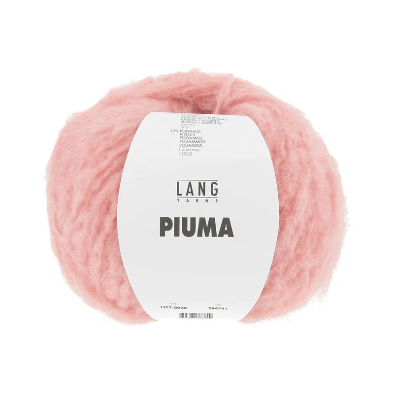 Lang Yarns Piuma 0028 Koralle