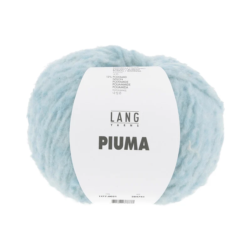 Lang Yarns Piuma 0021 Hellblau
