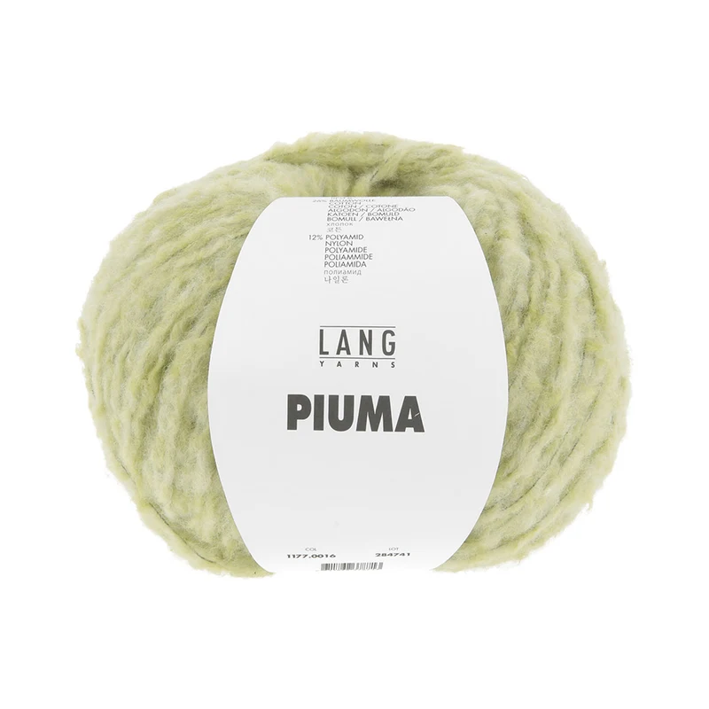 Lang Yarns Piuma 0016 Hellgrün