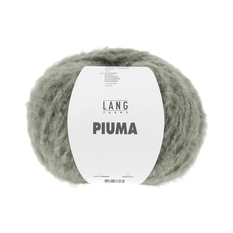 Lang Yarns Piuma 0098 Oliv