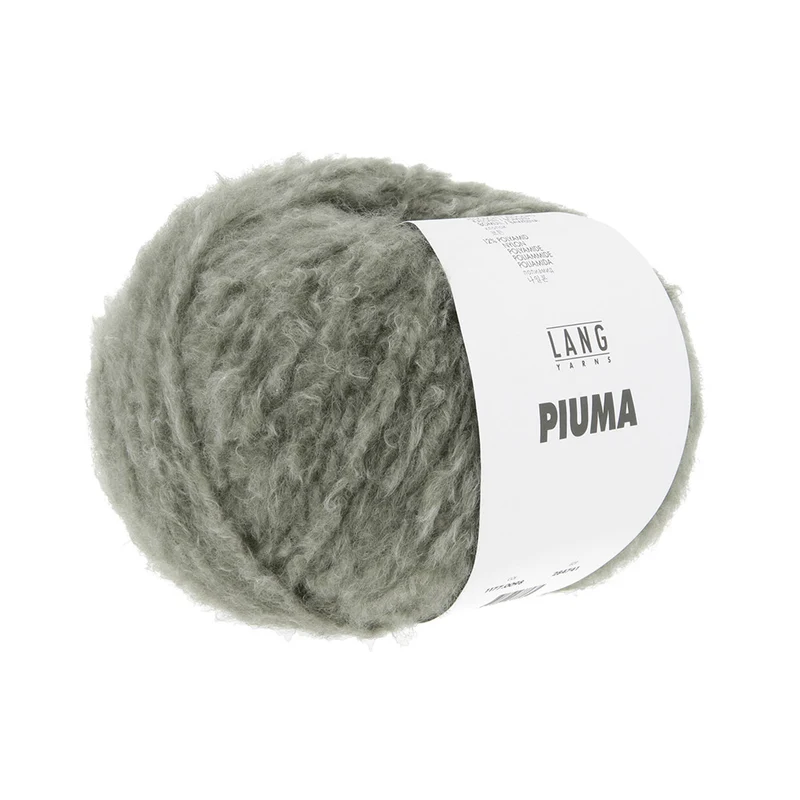 Lang Yarns Piuma 0098 Oliv