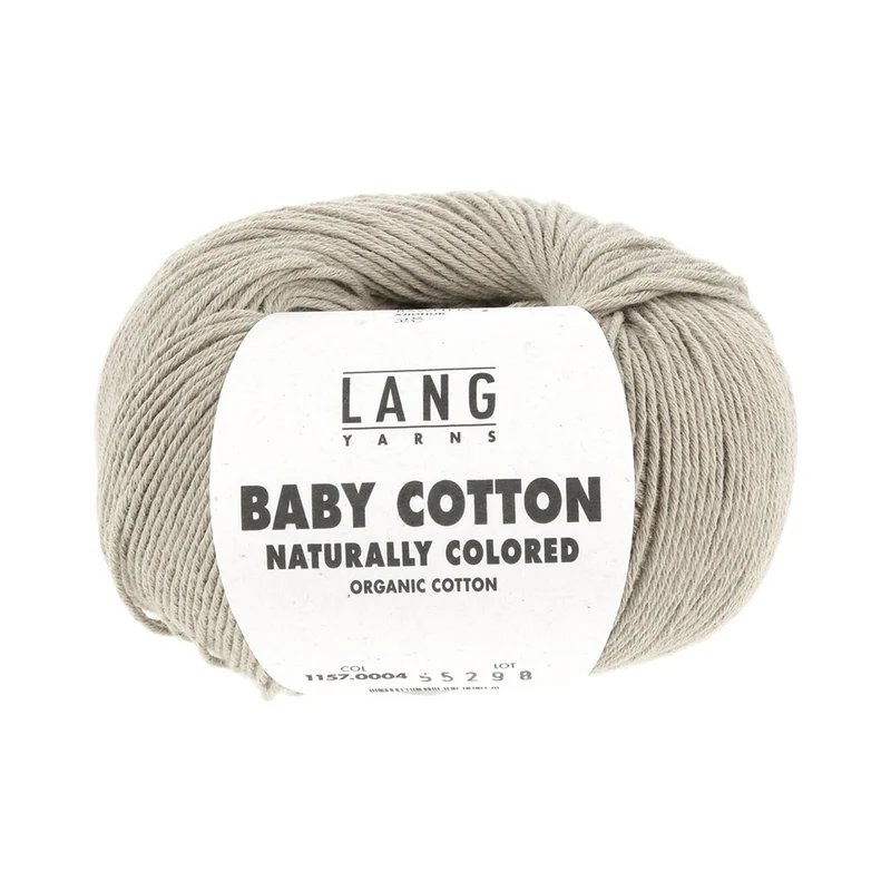 Lang Yarns Baby Cotton Naturally Colored 0004 Dunkelgrün