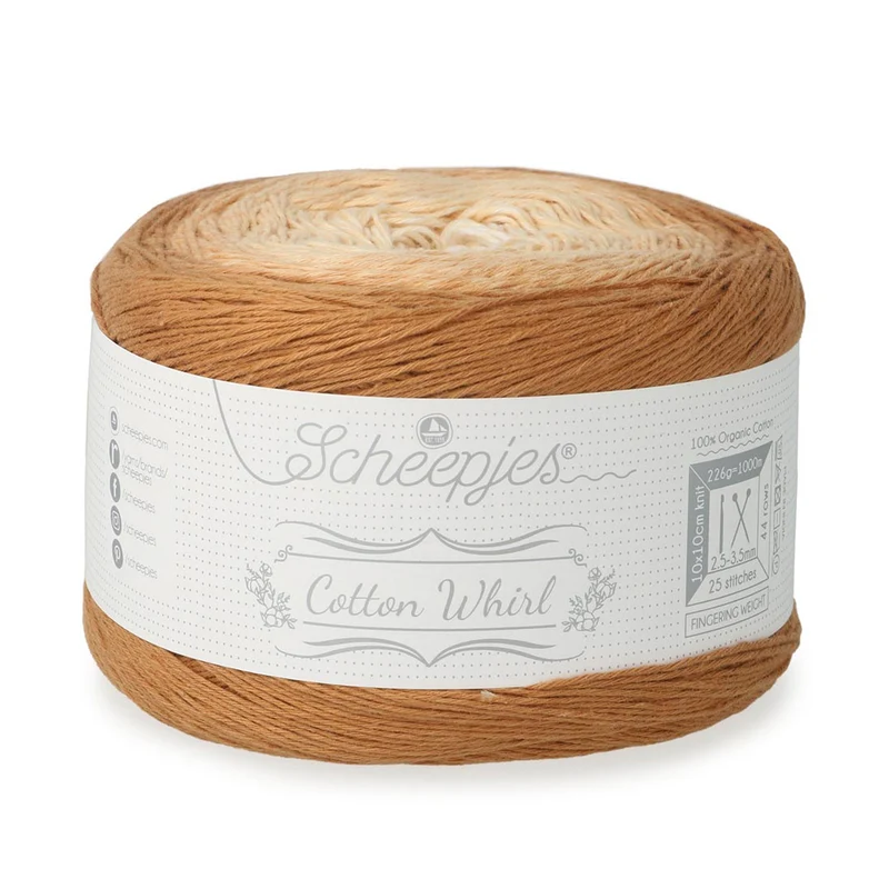 Scheepjes Cotton Whirl 744 Enchanted Sands