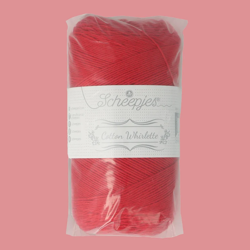 Scheepjes Cotton Whirlette 823 Strawberry