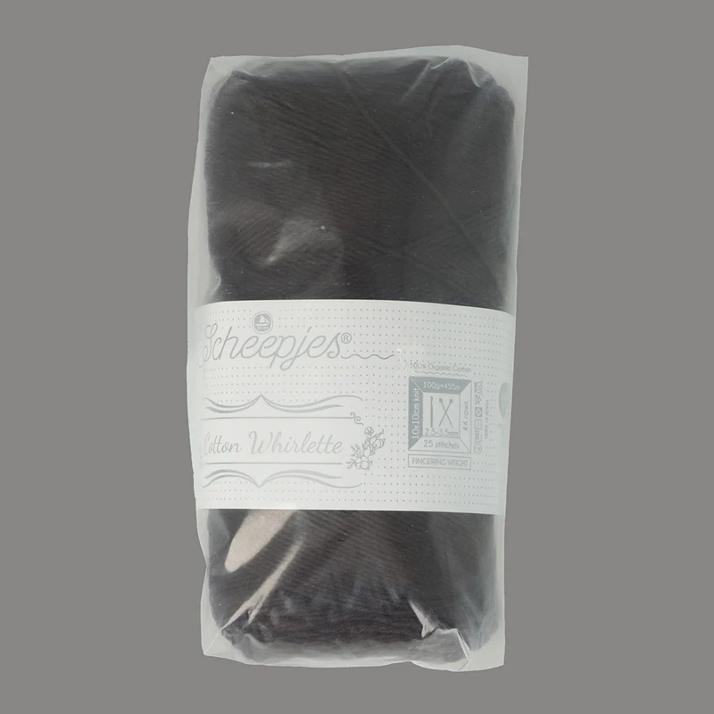 Scheepjes Cotton Whirlette 822 Dark Chocolate