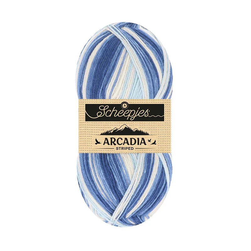 Scheepjes Arcadia Striped 917 Ocean