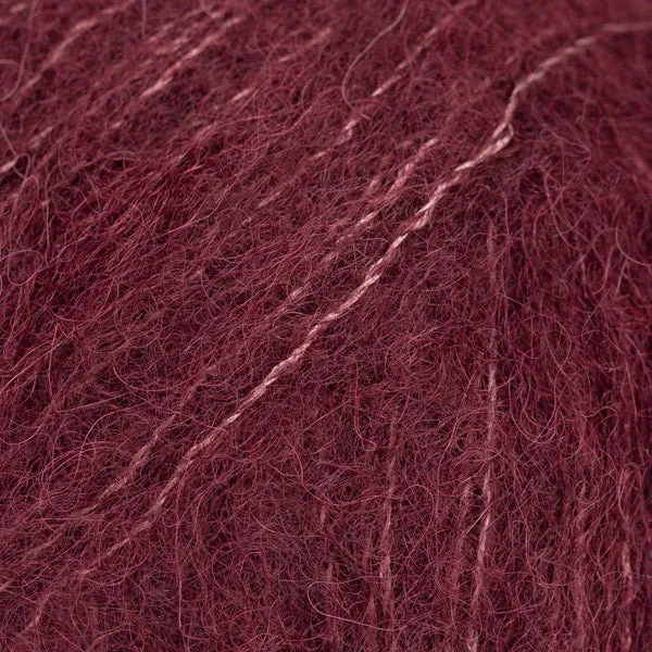 DROPS Brushed Alpaka Silk Uni Colour 044 Pflaumenwein