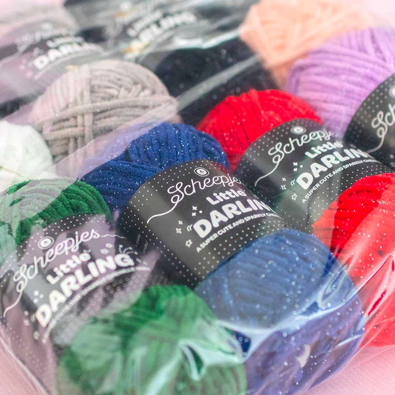 Scheepjes Little Darling Sparkle Farbpaket 8 x 25 g
