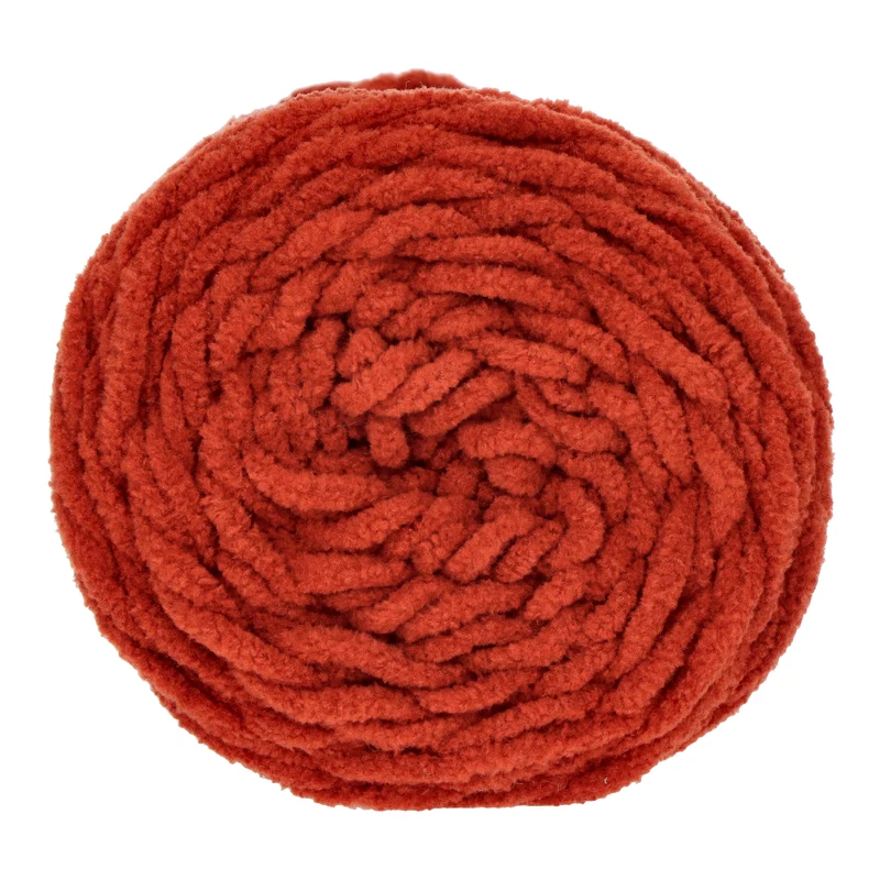 BudgetYarn Chunky Chenille 024 Chestnut