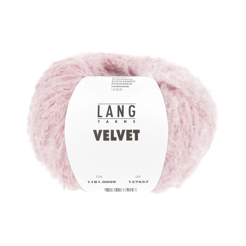 Lang Yarns Velvet 0009 Rosa