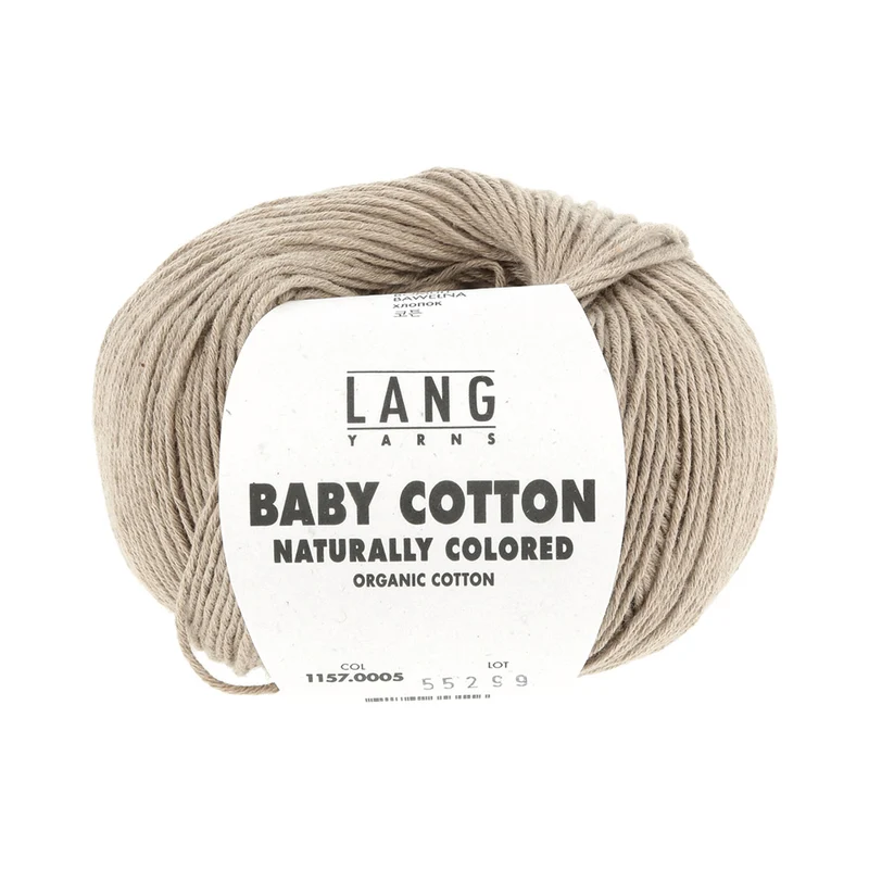 Lang Yarns Baby Cotton Naturally Colored 0005 Hellgrün