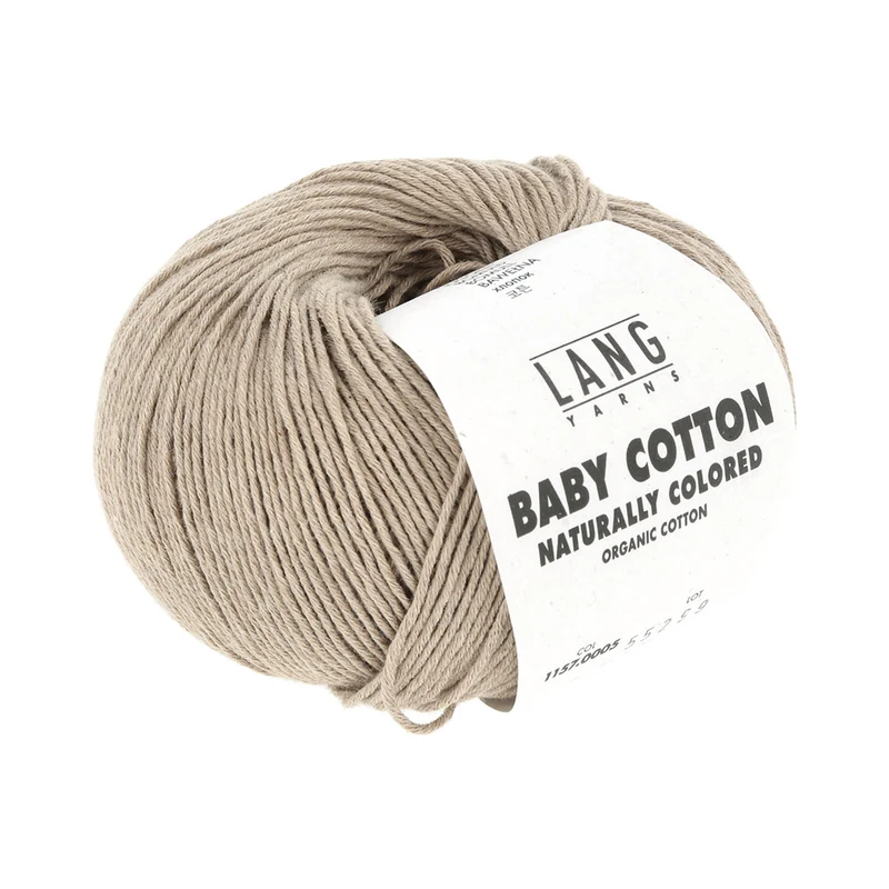 Lang Yarns Baby Cotton Naturally Colored 0005 Hellgrün