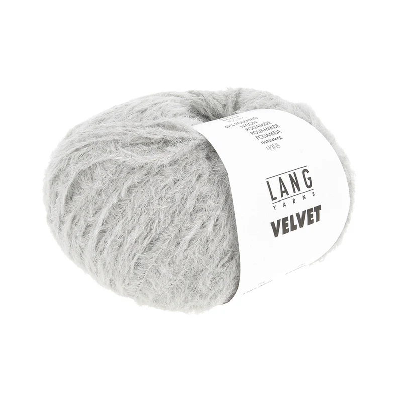 Lang Yarns Velvet 0024 Grau