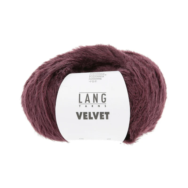 Lang Yarns Velvet 0062 Burgund