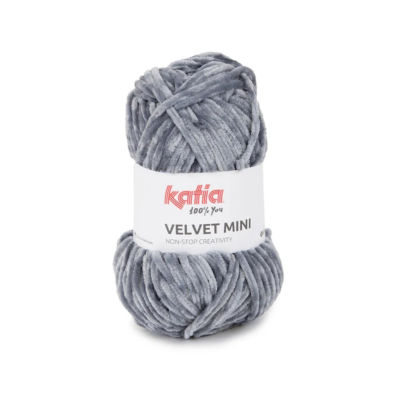 Katia Velvet Mini 215 Mittelgrau